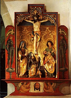 Seitenaltar S. Martin Kirchbühl, Sempach